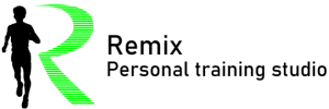 中野　（パーソナルトレーニングジム・マッサージ）トレーニングスタジオ　Rimix　ロゴ